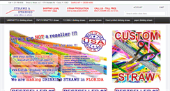 Desktop Screenshot of florida-drinking-straws.com